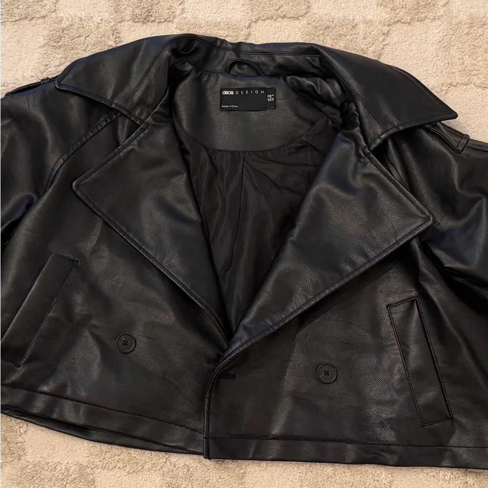 ASOS Black Cropped Jacket